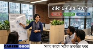 ব্র্যাক এনজিও নিয়োগ বিজ্ঞপ্তি ২০২৬